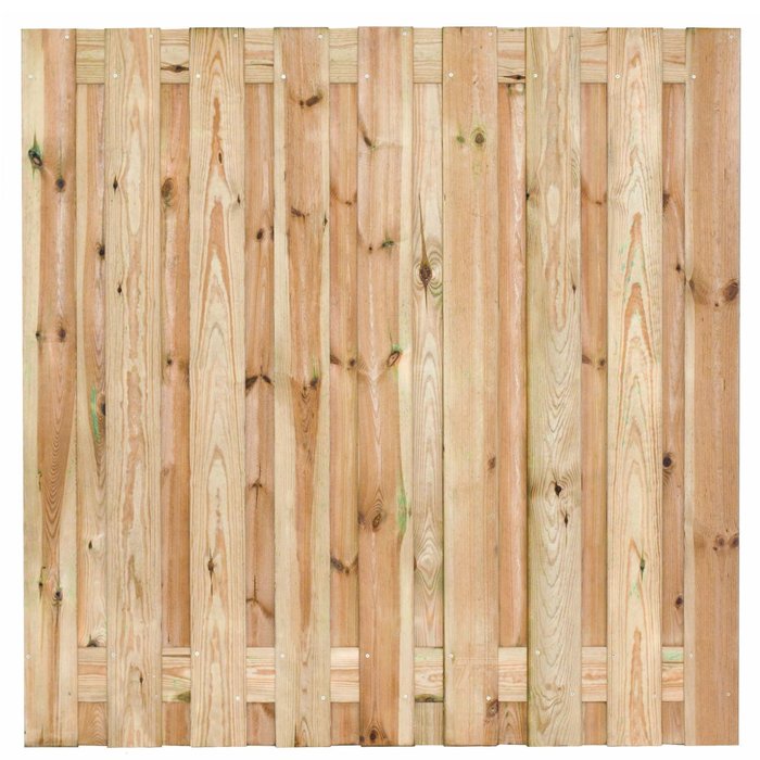 Tuinscherm Vasse geimpregneerd - 19 planks - diverse afmetingen