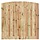 Tuinscherm Vasse geimpregneerd - 19 planks - diverse afmetingen
