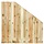 Tuinscherm Vasse geimpregneerd - 19 planks - diverse afmetingen