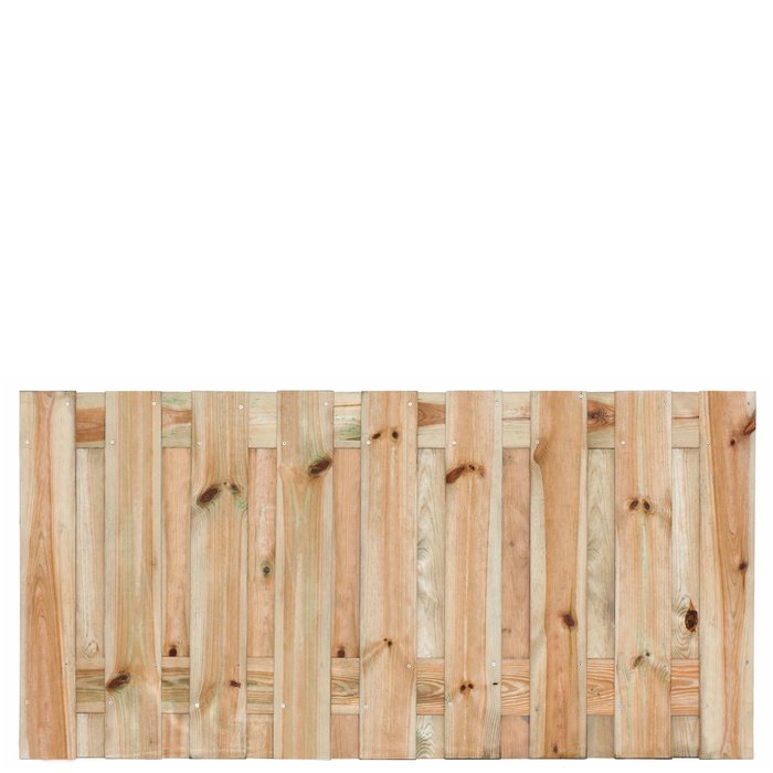 Tuinscherm Vasse geimpregneerd - 19 planks - diverse afmetingen