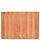 Tuinscherm Dronten hardhout - 21 planks - diverse afmetingen