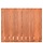 Tuinscherm Dronten hardhout - 21 planks - diverse afmetingen