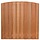 Tuinscherm Dronten hardhout - 21 planks - diverse afmetingen