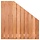 Tuinscherm Dronten hardhout - 21 planks - diverse afmetingen
