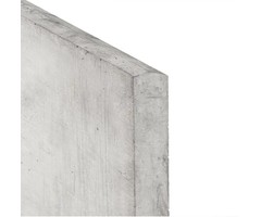 Betonplaat t.b.v. sleufpaal 3,5 x 24  x 180 cm - Grijs