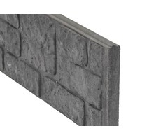 Beton motiefplaat Romeins - Antraciet - 184 x 26 cm
