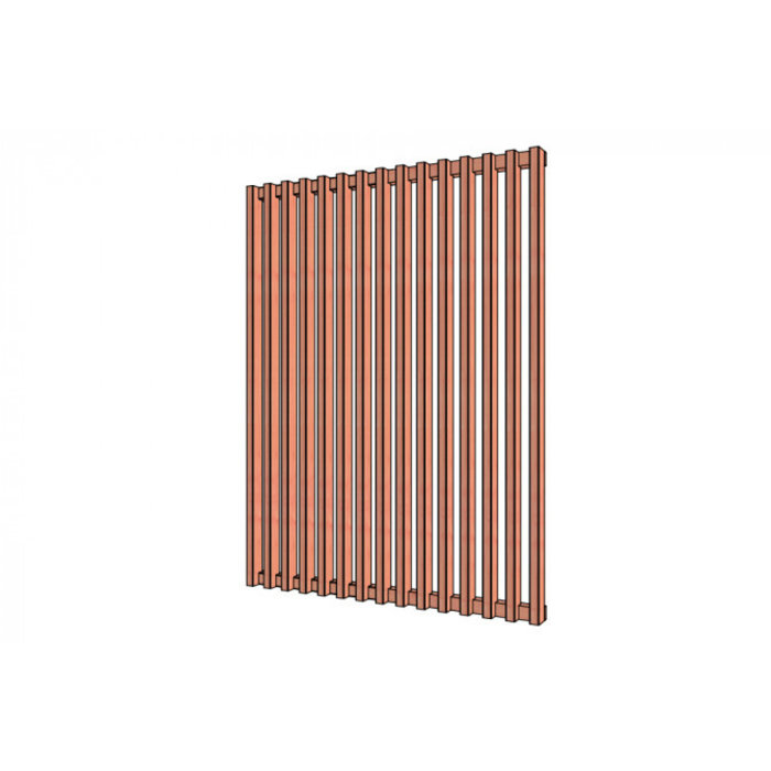 Douglas hout Louvre verticaal - uitvoering naar keuze