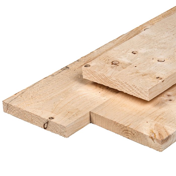 Nieuwe steigerplank - ca. 2,8 x 19,5 x 500 cm