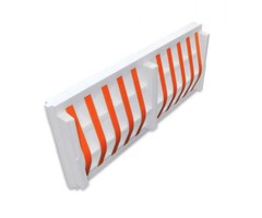 Isobouw Pakket a 4 stuks Isobouw Powerkist wandplaat 45 cm hoog  (4,8 m1)