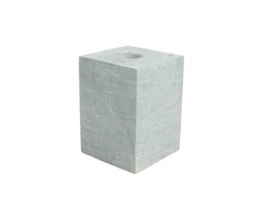 Hardsteen sokkel recht - 15 x 15 x 25 cm