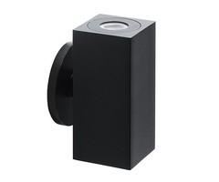 Wandlamp Up & Down Led zwart
