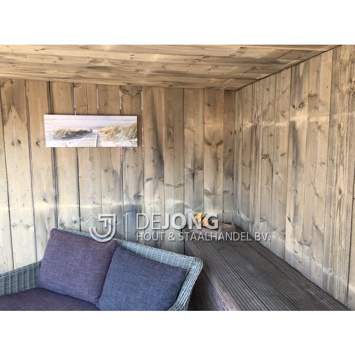 Steigerplank Old Look ca. 2 x 19,5 x 500 cm