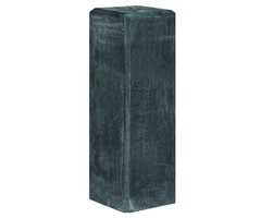Betonpoer Deluxe Antraciet 22 x 22 x 40 cm - schroefhuls M20