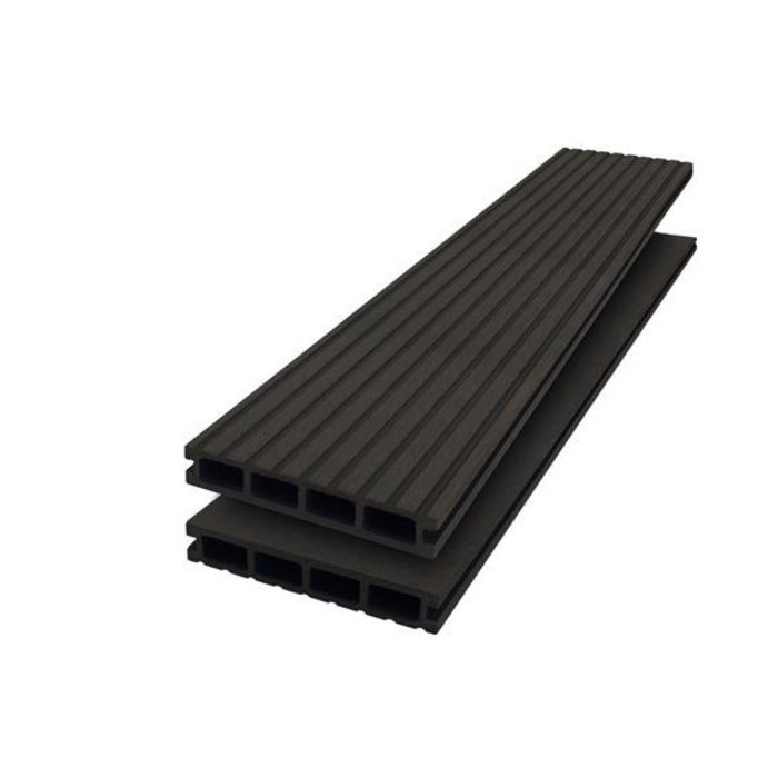 Composiet vlonderplanken DuoWood - 14,6 cm Lava