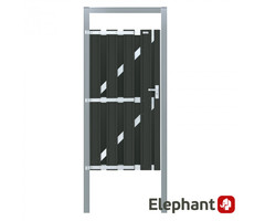 Aluminium kozijn t.b.v. tuindeur 90 cm breed - Geanodiseerd, of antraciet