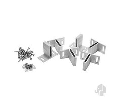 Elephant  T-beslagset a 6 stuks incl. schroeven - Aluminium