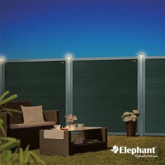 Elephant LED armatuur t.b.v. aluminium schuttingpaal