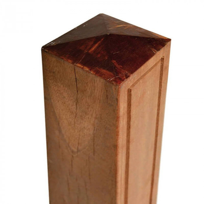 Poortpaal Belmonte Bankirai - 11 x 11 x 305 cm