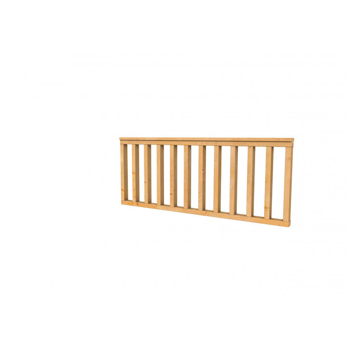 Douglas spijlen hekwerk - hoogte 73 cm