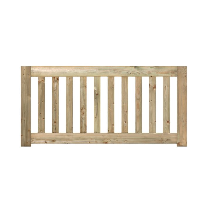 Geïmpregneerd tuinhek Modern Deluxe 60 x 180 cm