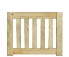 Geïmpregneerde tuinpoort Modern Deluxe 60 x 100 cm