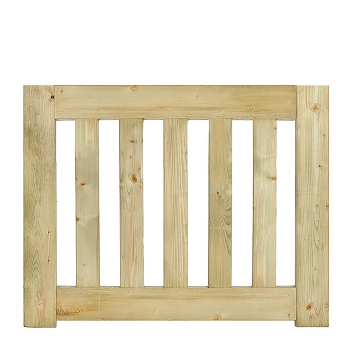 Geïmpregneerde tuinpoort Modern Deluxe 60 x 100 cm