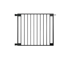 Aluminium tuinpoort industrieel zwart inclusief beslag