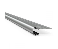 Aluminium Daktrim 2,7 x 4 cm met kraal