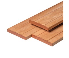Hardhouten vlonderplank Kapur XL 2,8 x 19 cm