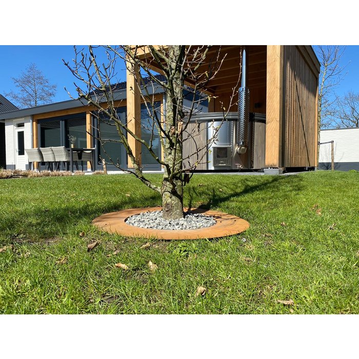 Cortenstaal boomring - afmeting naar keuze