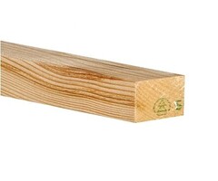 Vuren geschaafd FSC Mix 70% 2,8 x 4,5 cm