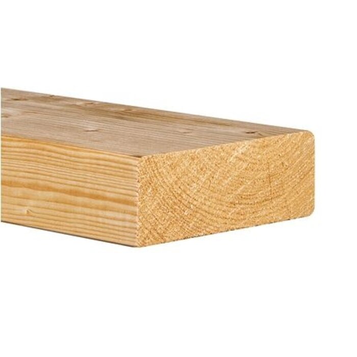 Vuren balk C24 geschaafd 70% PEFC 7 x 19,5 cm