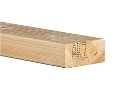 Vuren SLS C18 geschaafd FSC Mix 70% 3,8 x 8,9 cm