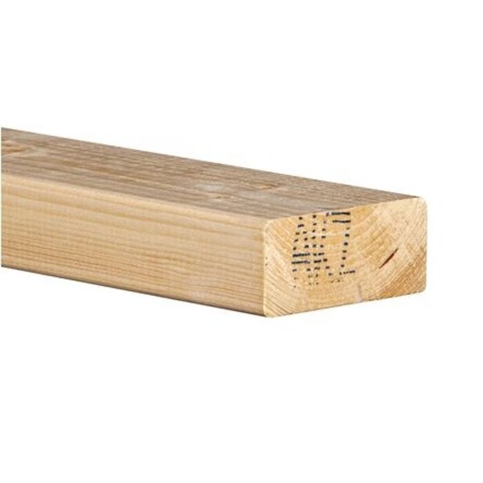 Vuren SLS C18 geschaafd 70% PEFC 3,8 x 8,9 cm