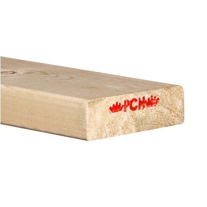 Vuren SLS C24 geschaafd FSC Mix 70% 3,8 x 12 cm