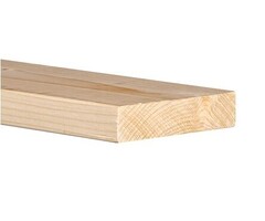 Vuren SLS C24 geschaafd 70% PEFC 3,8 x 28,5 cm