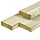 Vuren balk geschaafd 70% PEFC 4,4 x 14,5 cm - Geïmpregneerd
