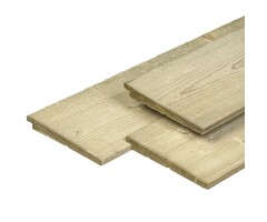 Vuren Zweeds rabat 1,2/2,4 x 19,5 cm - Geïmpregneerd