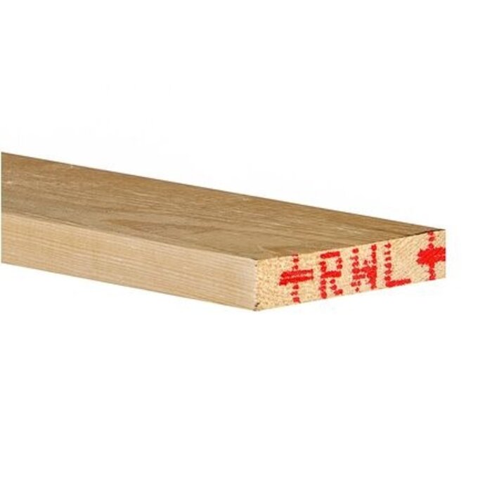 Vuren plank geschaafd FSC Mix 70% 1,8 x 9,5 cm