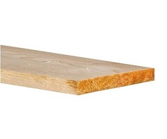 Vuren plank geschaafd FSC Mix 70% 1,8 x 14,5 cm