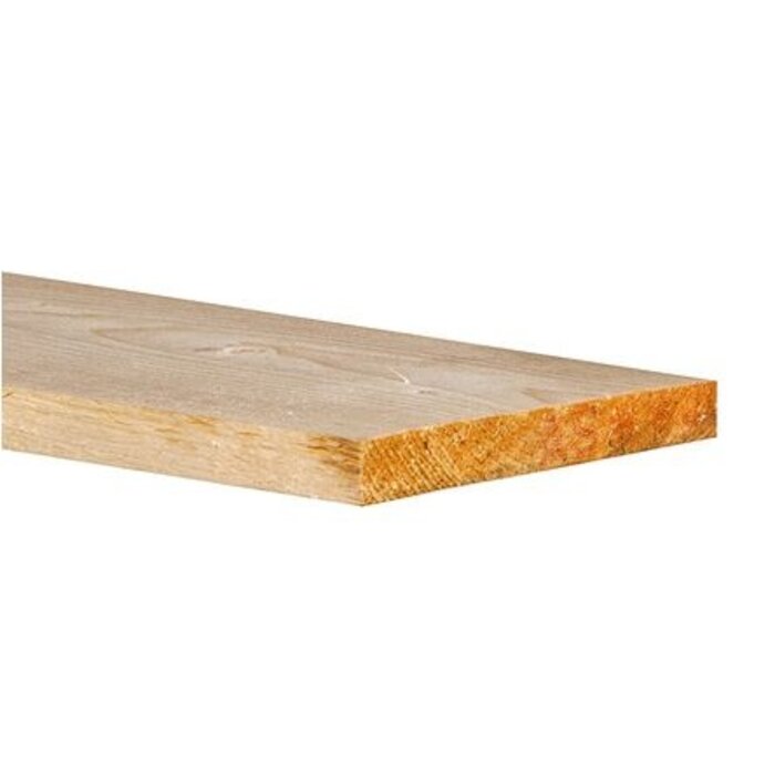 Vuren plank geschaafd 70% PEFC 1,8 x 14,5 cm