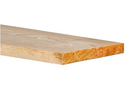 Vuren plank geschaafd 70% PEFC 1,8 x 14,5 cm