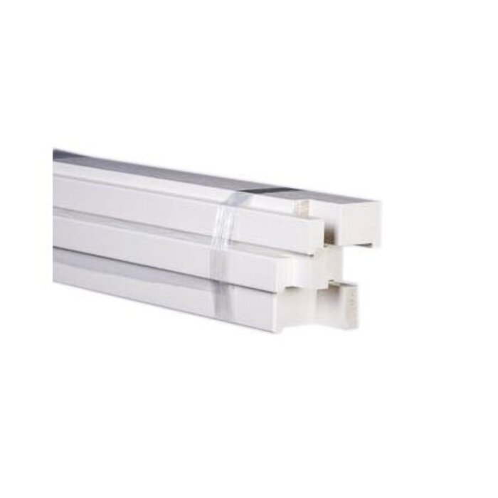 Binnendeurkozijn Hardhout Stomp - Wit gegrond