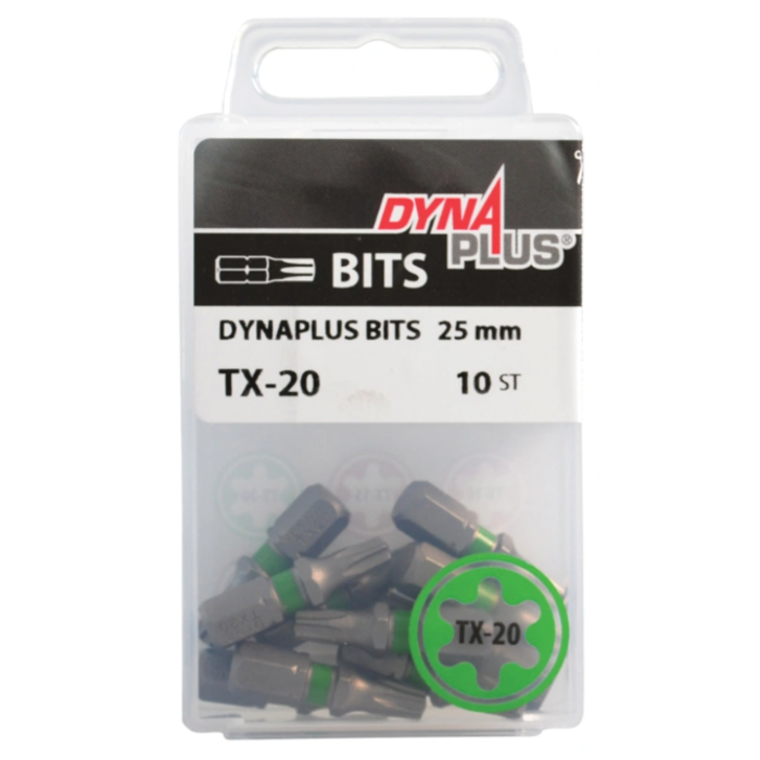 Dynaplus 10 stuks Dynaplus bits in dispenser