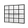 Steellook glaswand module C B276 x H220 cm - verdeling naar keuze