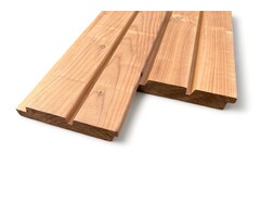 Thermowood Dubbel Rhombus 2,6x14 cm