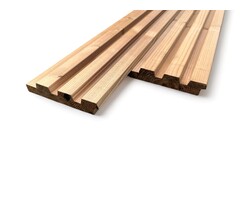 Thermowood Triple Rhombus 2,6x14 cm