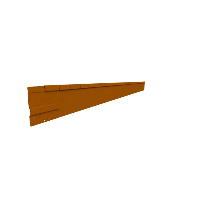 Kantopsluiting Flexline 150 weervast staal