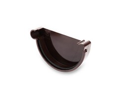 PVC eindkap voor 130mm links