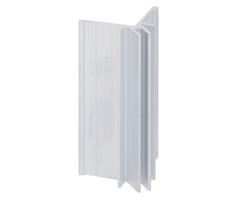 Basis aluminium uitwendig hoekprofiel (2803)